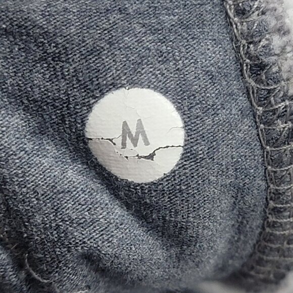 Lululemon Pants mens M Gray sweatpant Cuff Lounge Resort Preppy Country Club - Picture 7 of 8